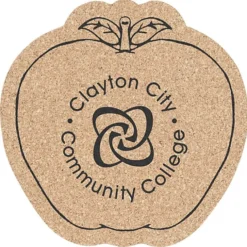 Cork Coaster - Apple