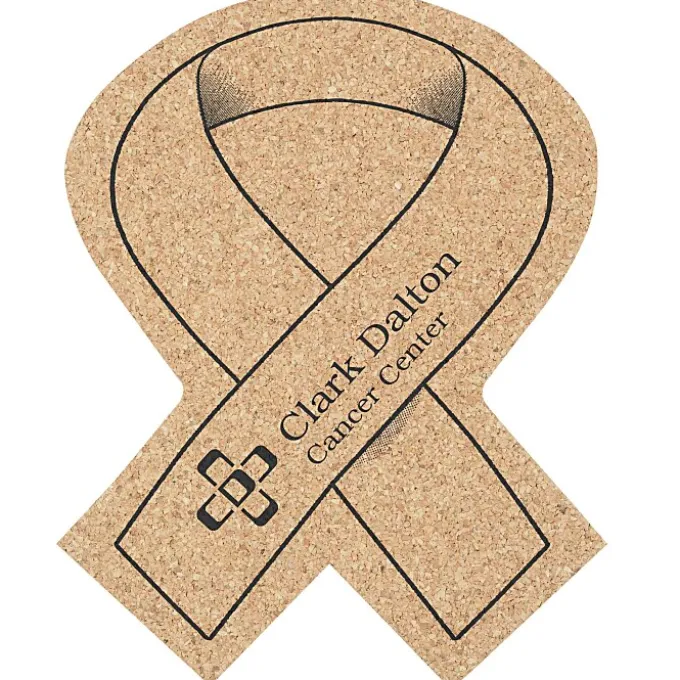Cork Coaster - Awareness Ribbon