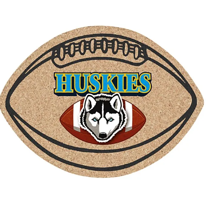 Cork Coaster - Football - Full Color