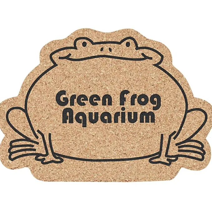Cork Coaster - Frog