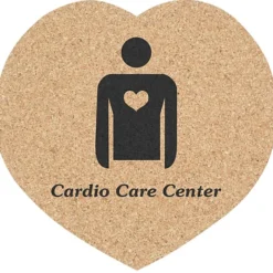 Cork Coaster - Heart