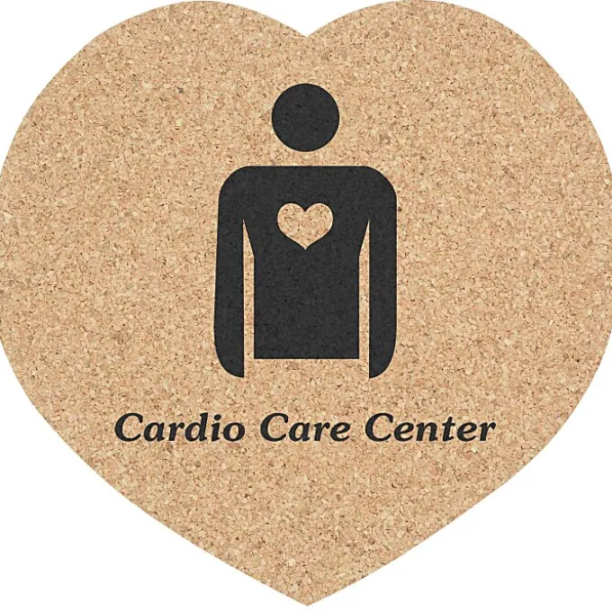 Cork Coaster - Heart