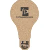 Cork Coaster - Light Bulb
