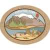 Cork Coaster - Oval - Full Color