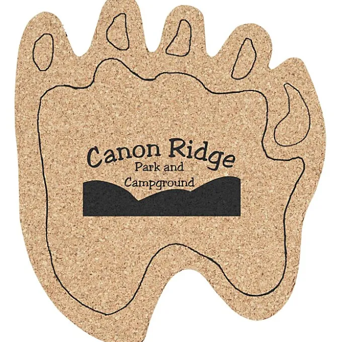 Cork Coaster - Paw