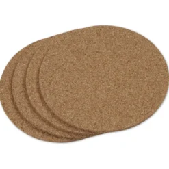 Cork Coaster Set - Circle - 24 hr