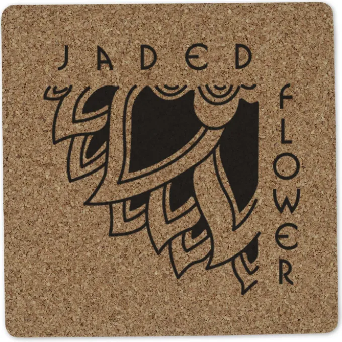 Cork Coaster Set - Square