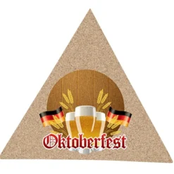 Cork Coaster - Triangle - Full Color
