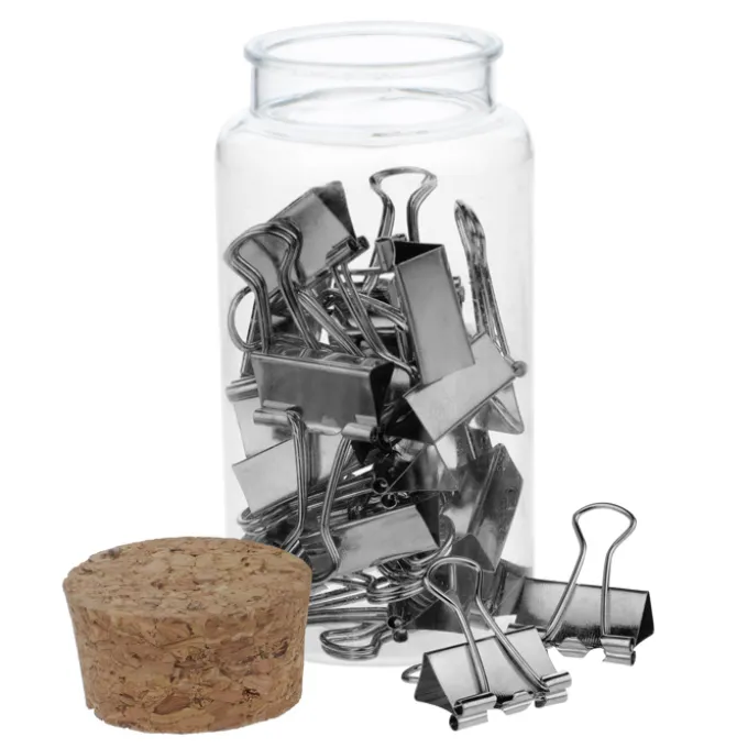 Corked Bottle - Binder Clips