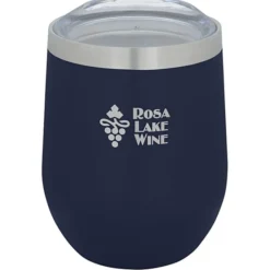 Corzo Vacuum Insulated Wine Cup - 12 oz - Laser Engraved