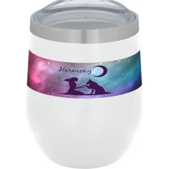 Corzo Vacuum Insulated Wine Cup - 12 oz - Full Color
