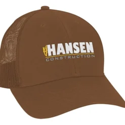 Cotton Canvas Mesh Back Cap
