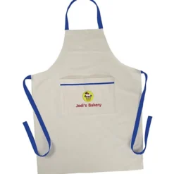Cotton Cooking Apron - Embroidered