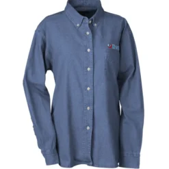 Cotton Denim Shirt - Ladies'