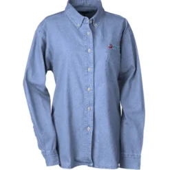 Cotton Denim Shirt - Ladies'