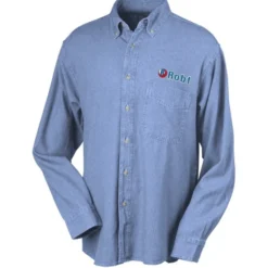 Cotton Denim Shirt - Men's