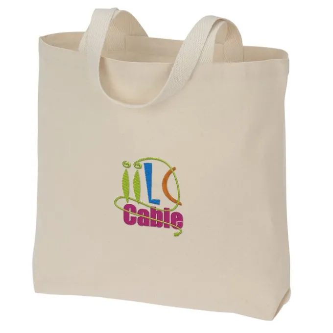 Cotton Event Tote - Embroidered