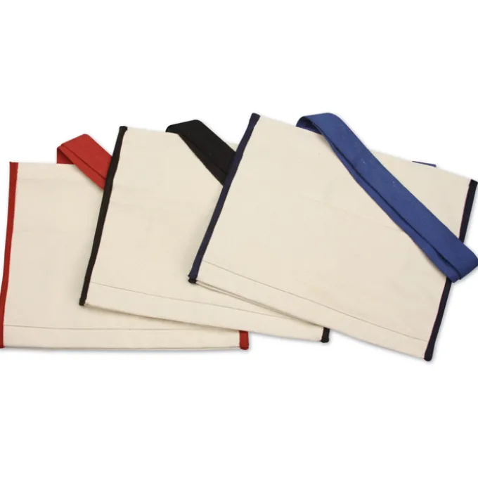 Cotton Gusset 14-oz Accent Box Tote