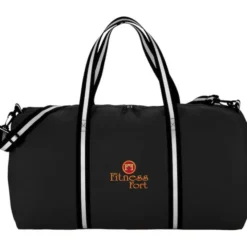 Cotton 22-inch Weekender Duffel - Embroidered