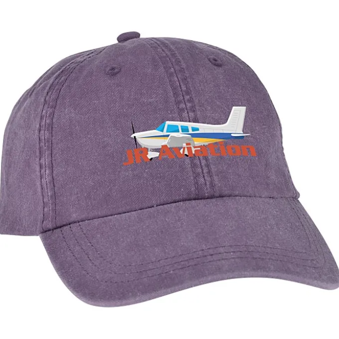 Cotton Pigment Dyed Twill Cap - Full Color