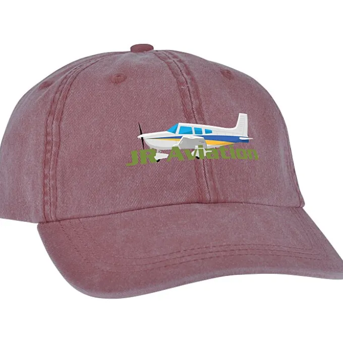 Cotton Pigment Dyed Twill Cap - Full Color