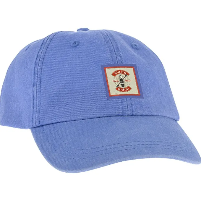 Cotton Pigment Dyed Twill Cap - Full Color Patch