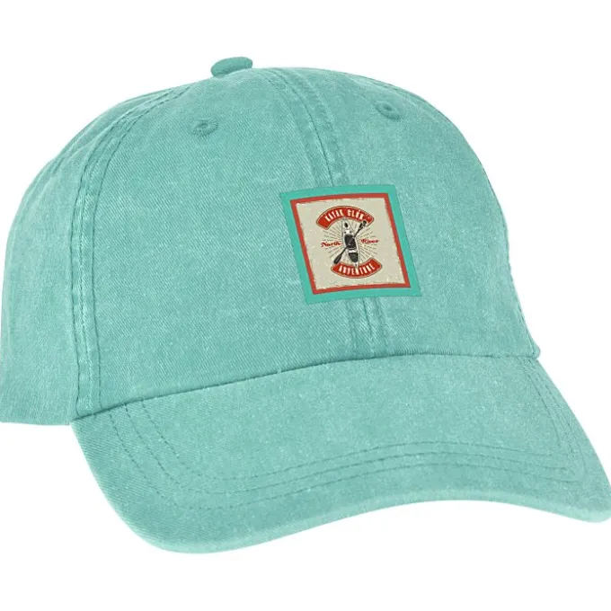 Cotton Pigment Dyed Twill Cap - Full Color Patch