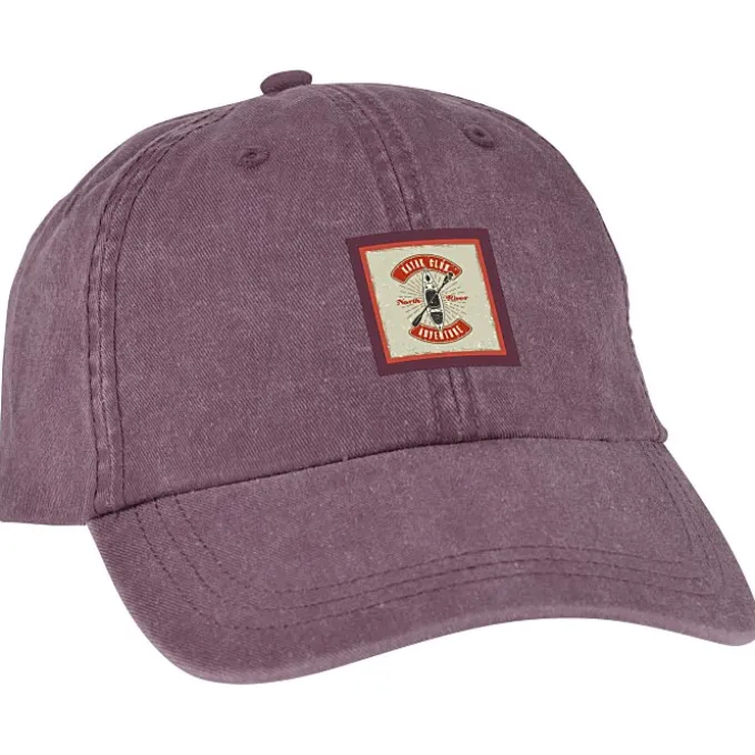 Cotton Pigment Dyed Twill Cap - Full Color Patch
