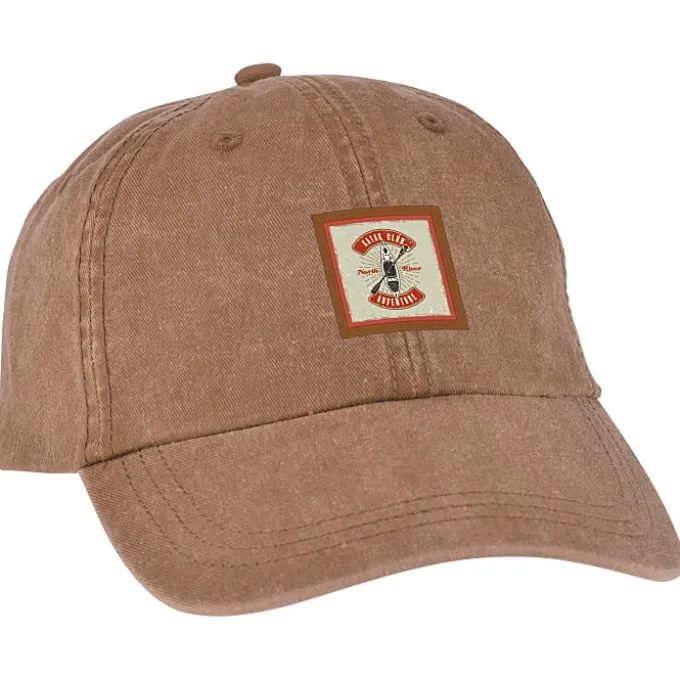 Cotton Pigment Dyed Twill Cap - Full Color Patch