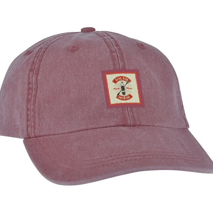 Cotton Pigment Dyed Twill Cap - Full Color Patch