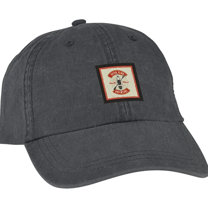 Cotton Pigment Dyed Twill Cap - Full Color Patch