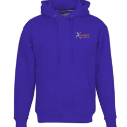 Cotton Rich Fleece Hoodie - Embroidered