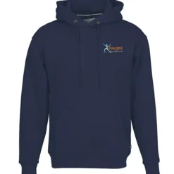 Cotton Rich Fleece Hoodie - Embroidered