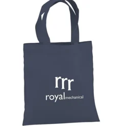 Cotton Sheeting Colored Economy Tote - 9 1/2 inches x 9 inches