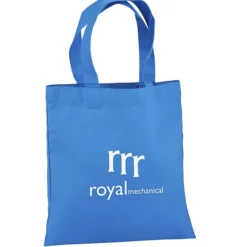 Cotton Sheeting Colored Economy Tote - 9 1/2 inches x 9 inches