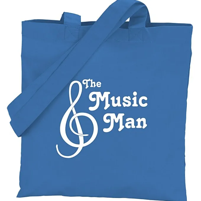 Cotton Sheeting Colored Economy Tote - 12 1/2 inches x 12 inches - 24 hr