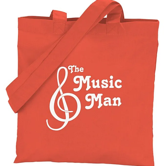 Cotton Sheeting Colored Economy Tote - 12 1/2 inches x 12 inches - 24 hr