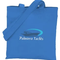 Cotton Sheeting Colored Economy Tote - 12 1/2 inches x 12 inches - Full Color