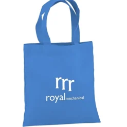 Cotton Sheeting Colored Economy Tote - 9 1/2 inches x 9 inches - 24 hr