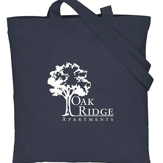 Cotton Sheeting Colored Economy Tote - 15 1/2 inches x 15 inches