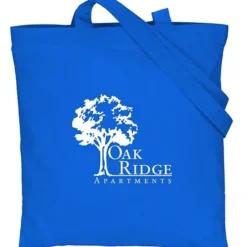 Cotton Sheeting Colored Economy Tote - 15 1/2 inches x 15 inches