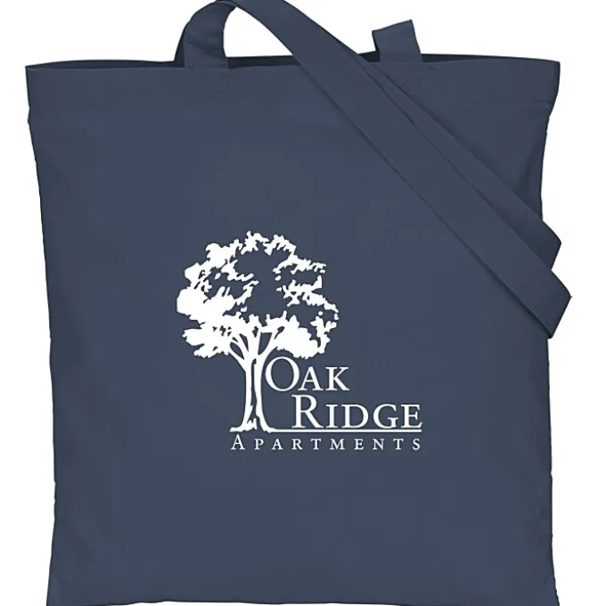 Cotton Sheeting Colored Economy Tote - 15 1/2 inches x 15 inches