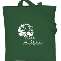 Cotton Sheeting Colored Economy Tote - 15 1/2 inches x 15 inches