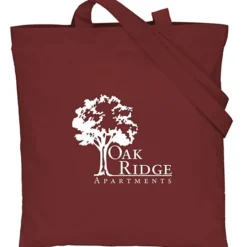 Cotton Sheeting Colored Economy Tote - 15 1/2 inches x 15 inches