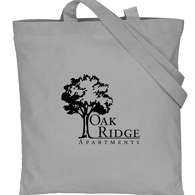 Cotton Sheeting Colored Economy Tote - 15 1/2 inches x 15 inches - 24 hr