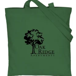 Cotton Sheeting Colored Economy Tote - 15 1/2 inches x 15 inches - 24 hr