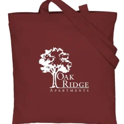 Cotton Sheeting Colored Economy Tote - 15 1/2 inches x 15 inches - 24 hr