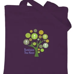 Cotton Sheeting Colored Economy Tote - 15 1/2 inches x 15 inches - Full Color