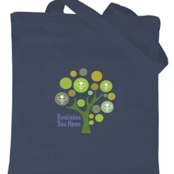 Cotton Sheeting Colored Economy Tote - 15 1/2 inches x 15 inches - Full Color