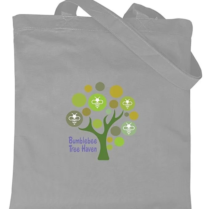 Cotton Sheeting Colored Economy Tote - 15 1/2 inches x 15 inches - Full Color